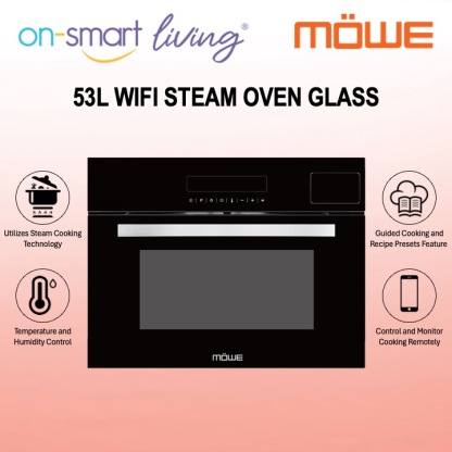 MOWE 53L Wifi Steam Oven Glass MW320G