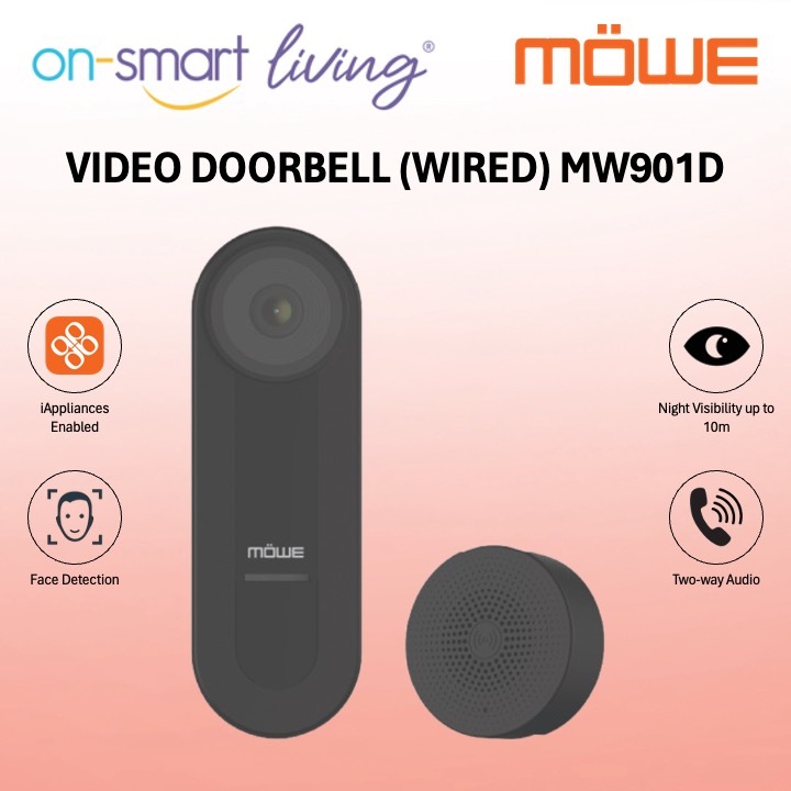 MOWE Video Doorbell (Wired) MW901D