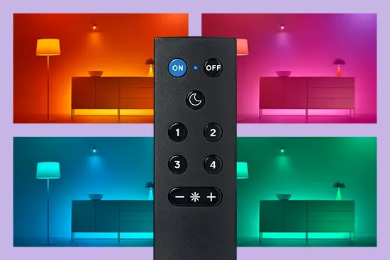 Your favorite light modes with just one button