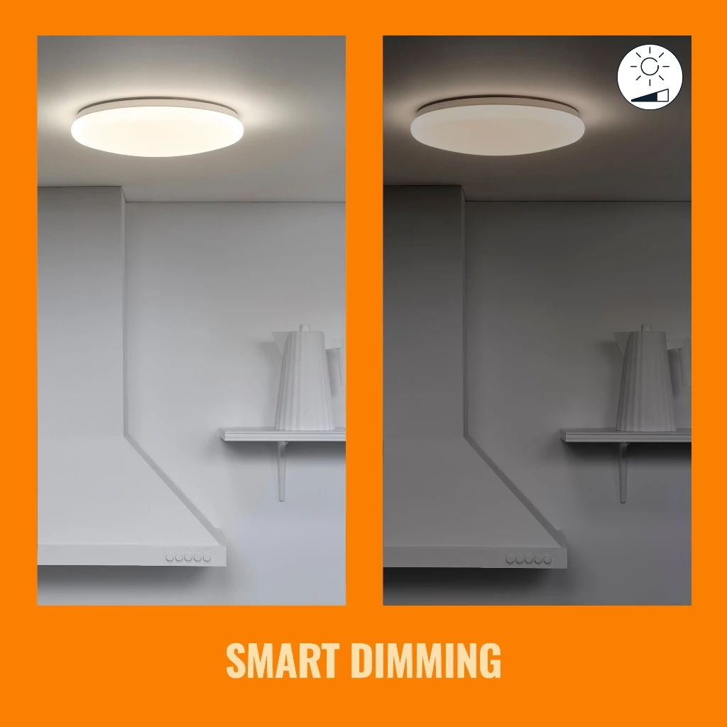 WiZ Adria Smart Wifi Dimmable Ceiling Light