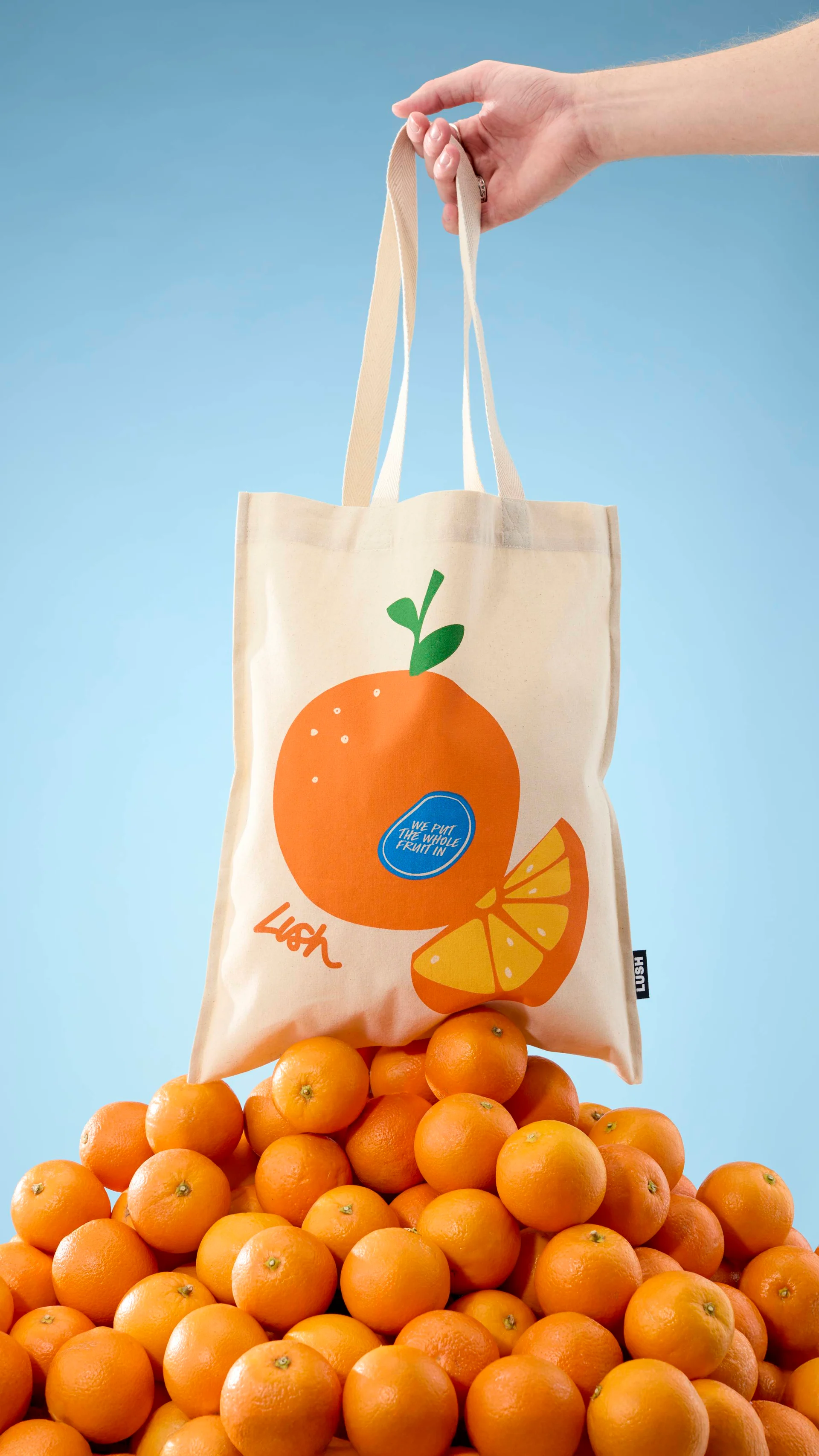 Orange Tote Bag