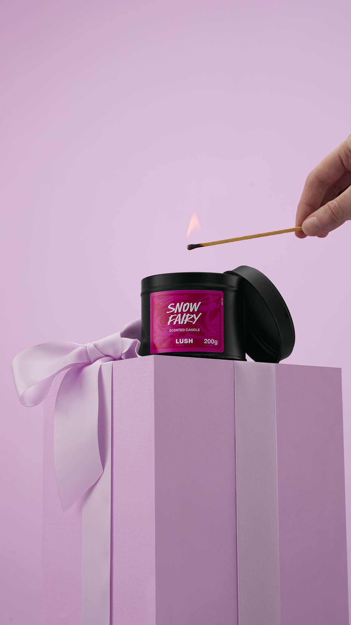 SNOW FAIRY SCENTED CANDLE