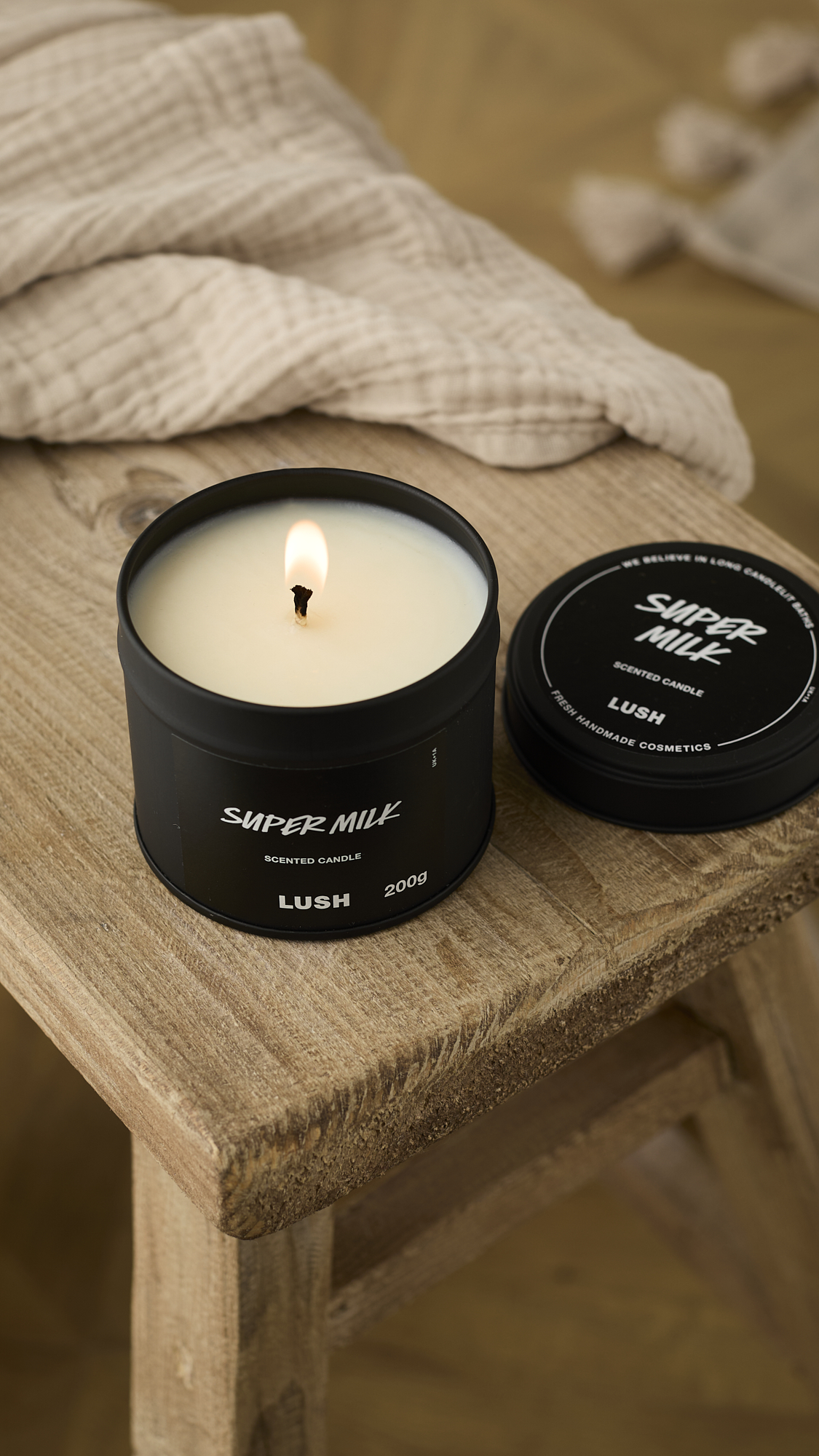 SUPER MILK SCENTED CANDLE