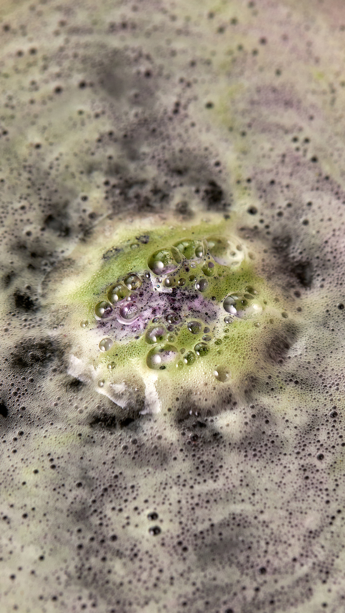 Blueberry Matcha Oat Latte