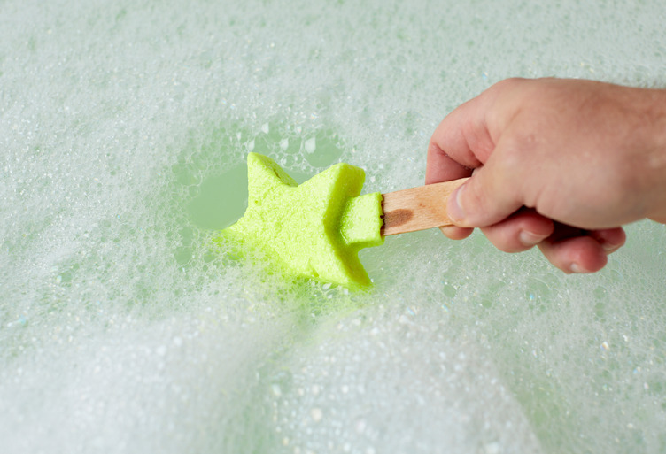 SILVER STAR REUSABLE BUBBLE BAR
