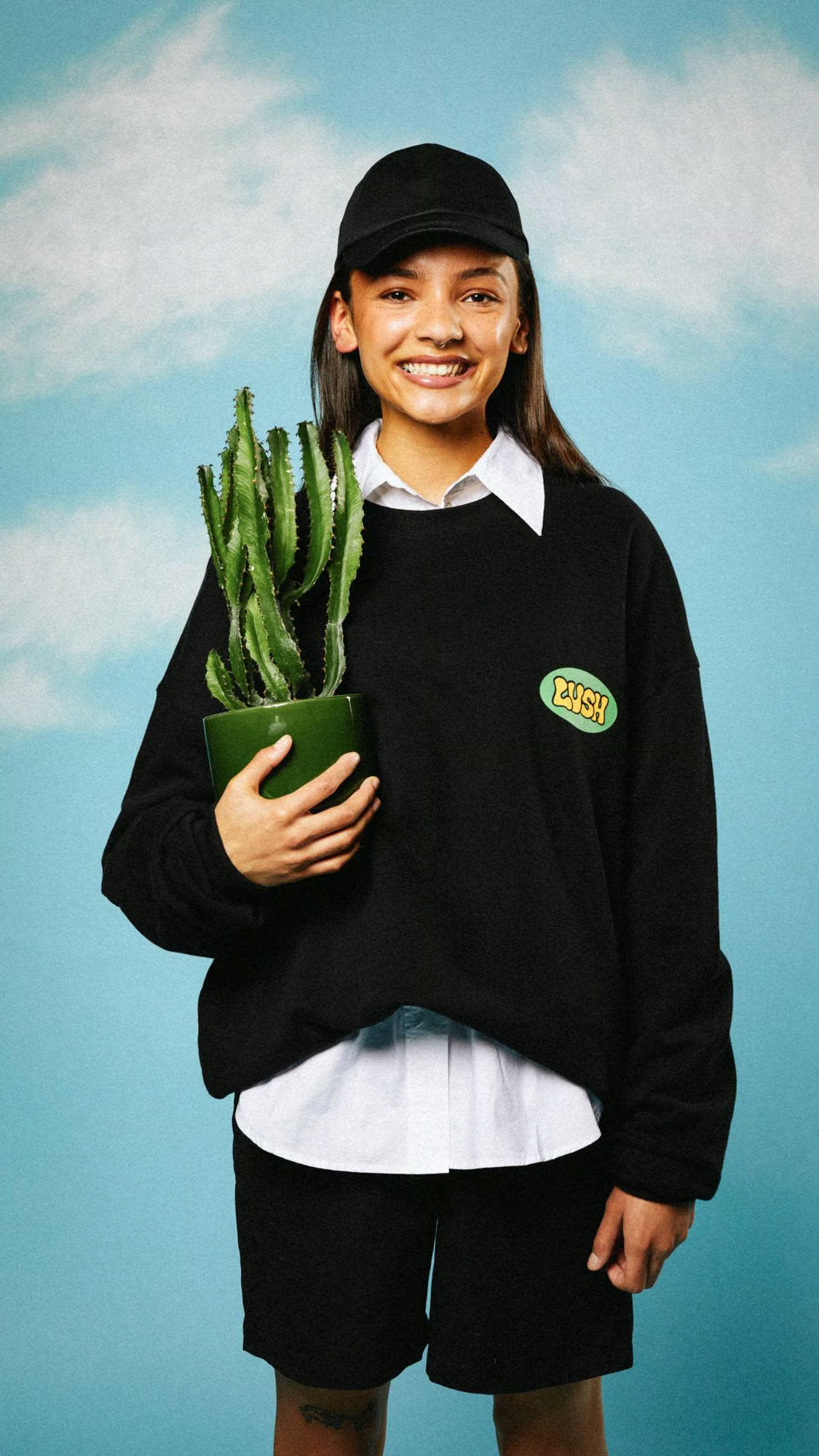 Retro Bubble Lush Sweatshirt