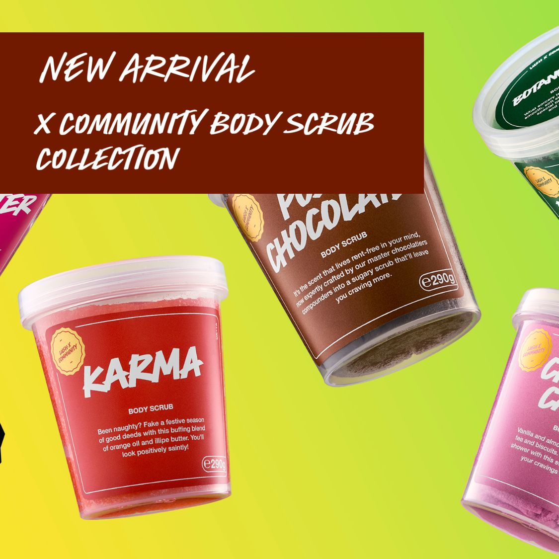 LUSH X COMMUNITY BODY SCRUB