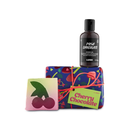 CHERRY CHOCOLATE GIFT SET