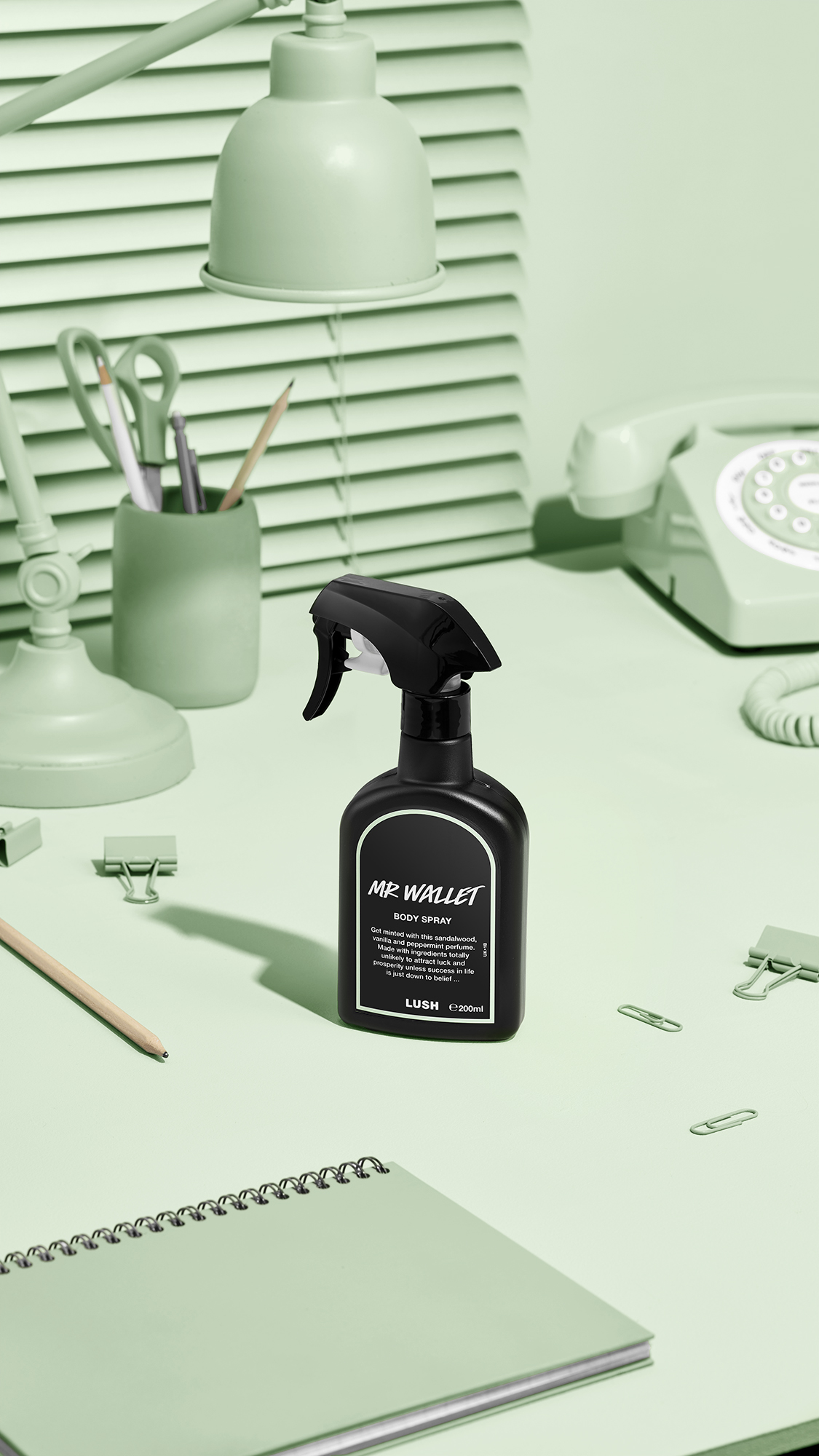 Mr Wallet -Body Spray