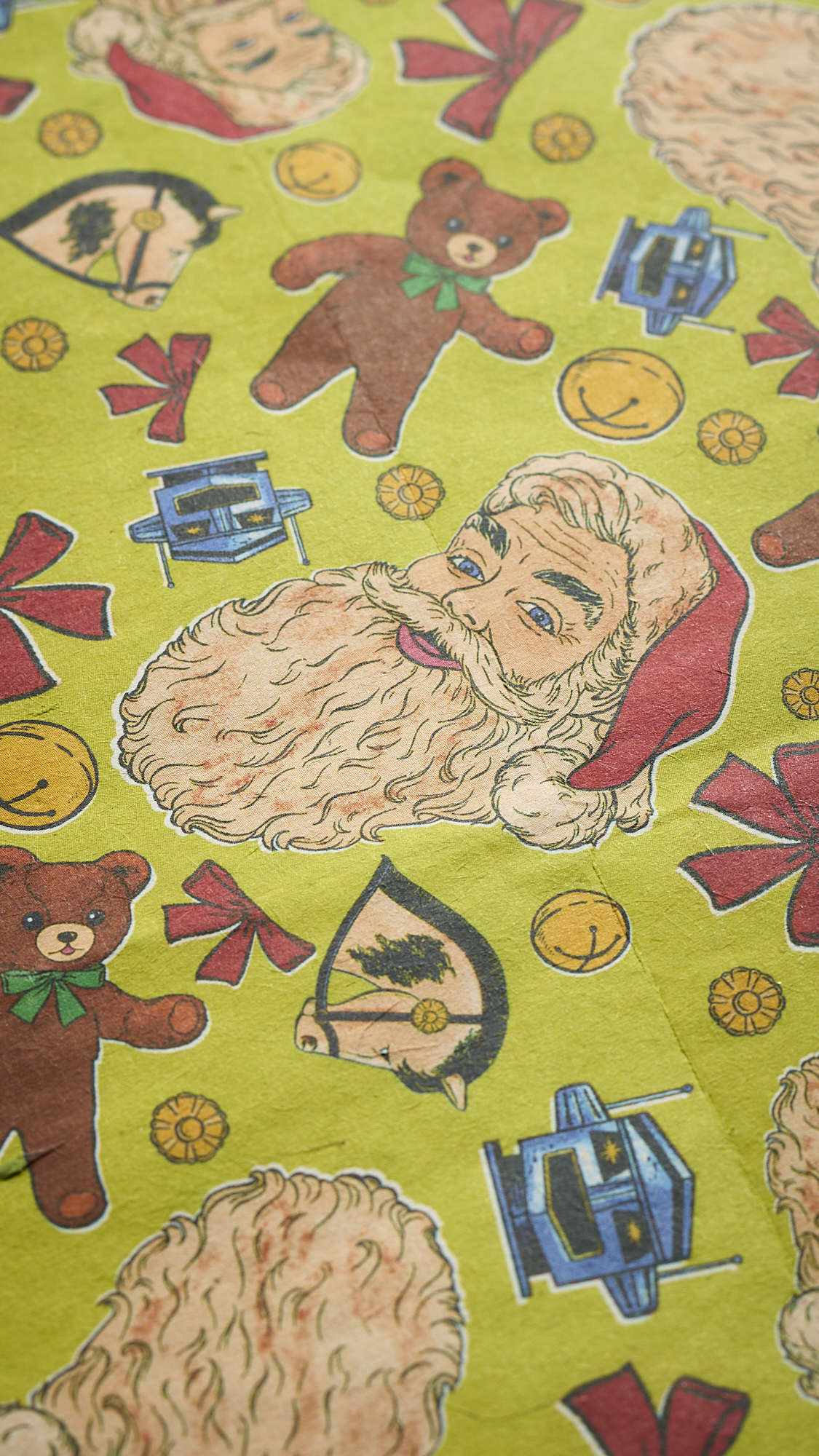 Santa's On His Way! Lokta Paper