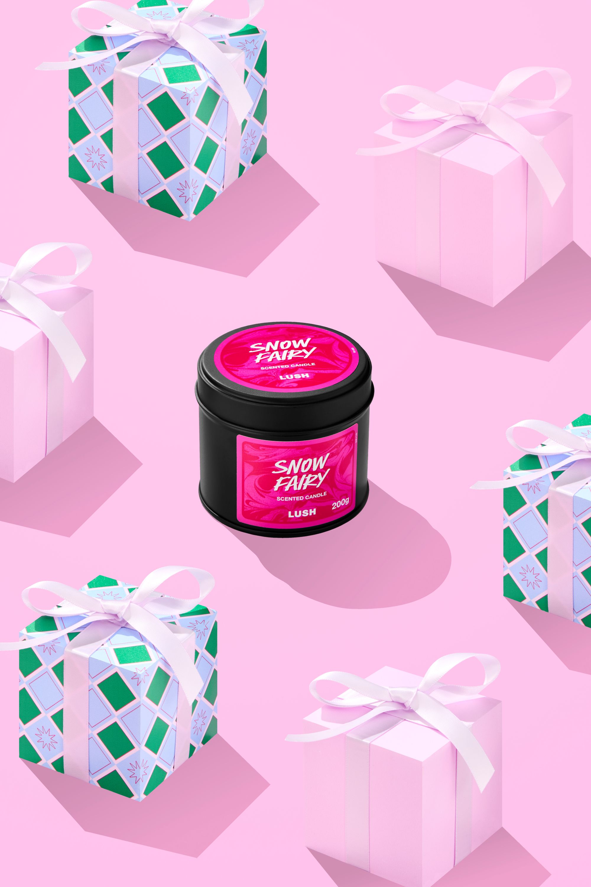 SNOW FAIRY SCENTED CANDLE