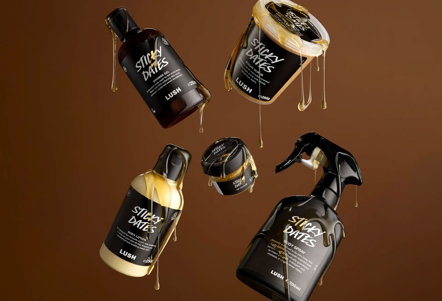 Sticky Dates Shower Gel