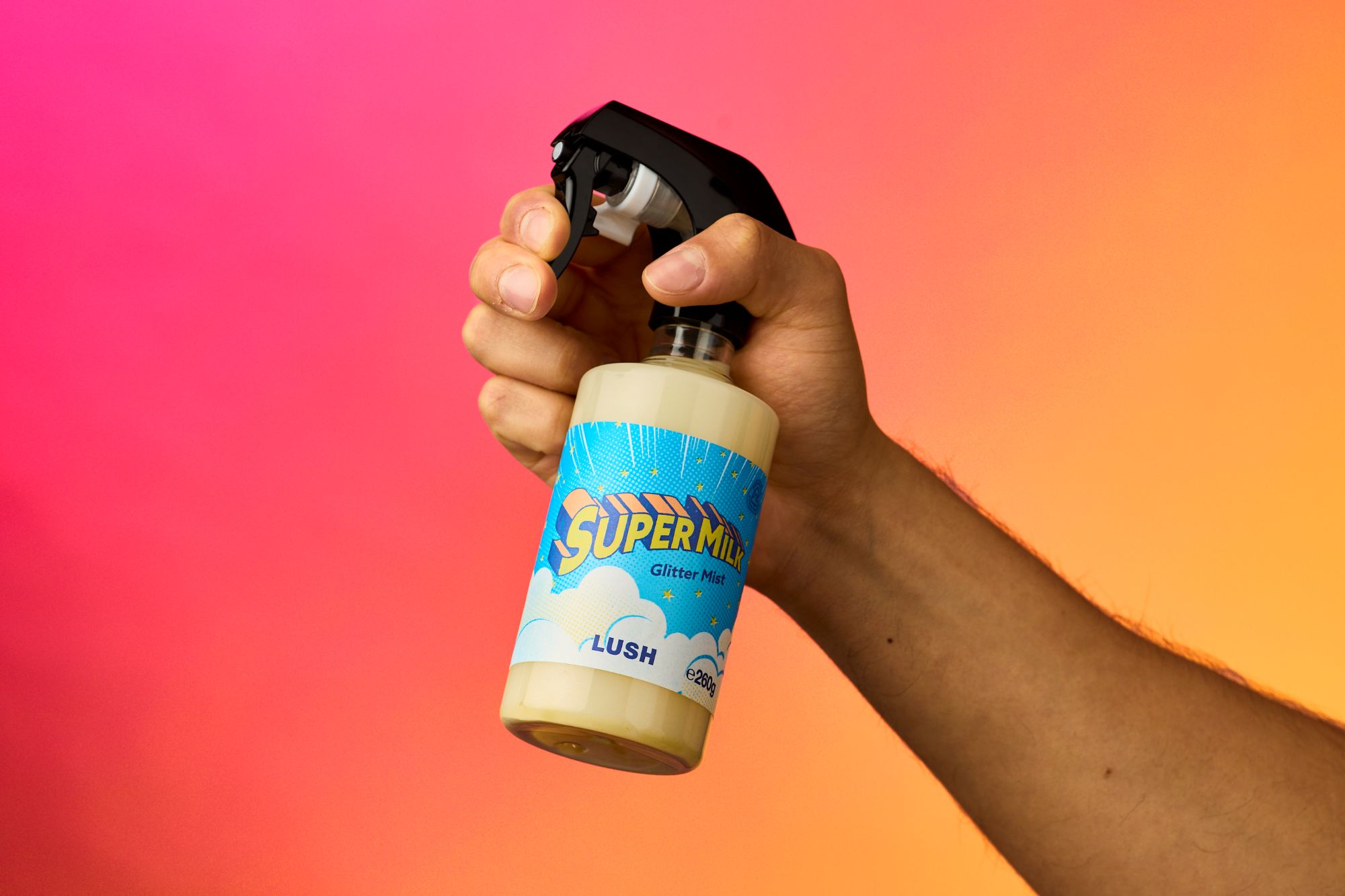 Super Milk Glitter Mist Spray