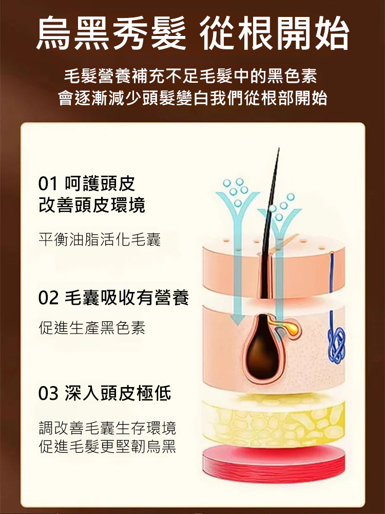 【急喝急黑】參苓烏密顆粒
