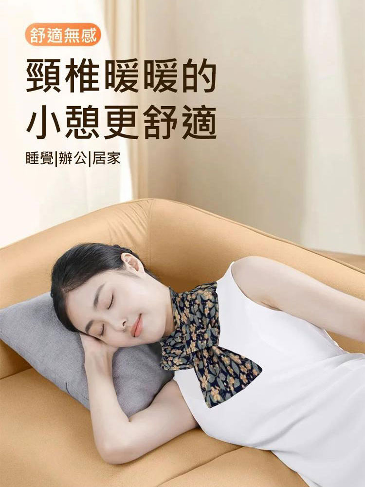 附兜德絨護頸圍巾