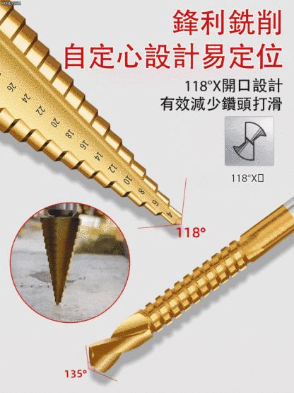 高速寶塔鑽擴孔鑽套裝