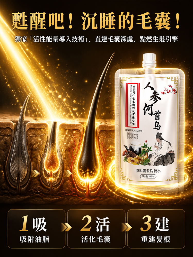 生薑防脫育髮洗髮精