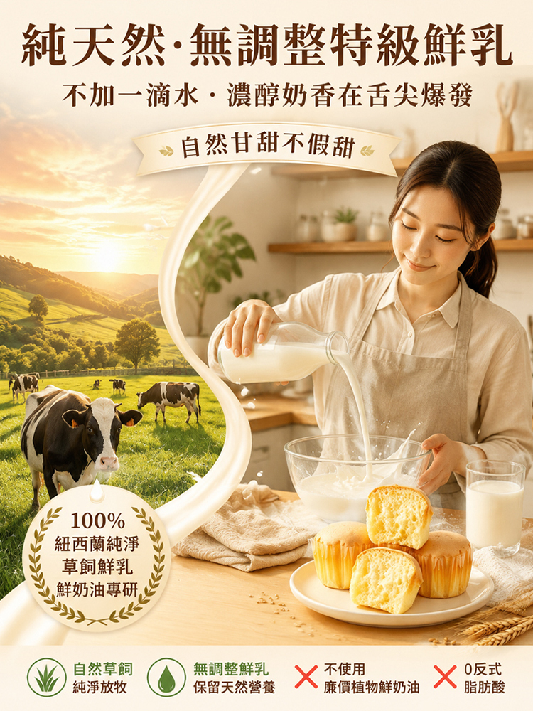 日式初雪頂級牛乳鮮奶米蛋糕