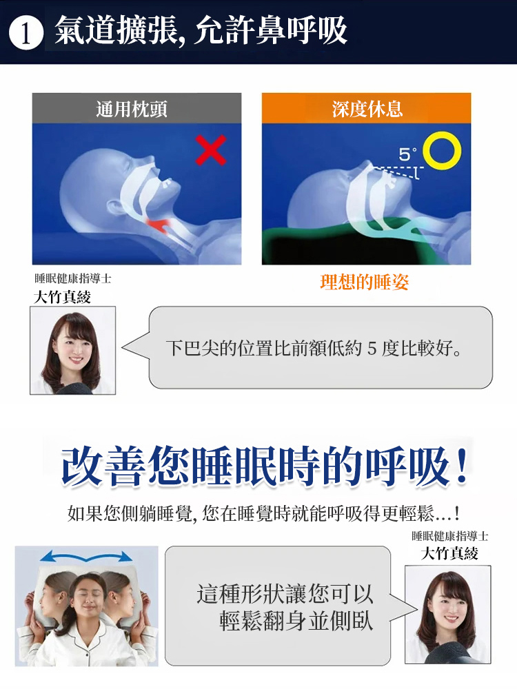 全棉雙層三合一可調整頸椎護頸枕