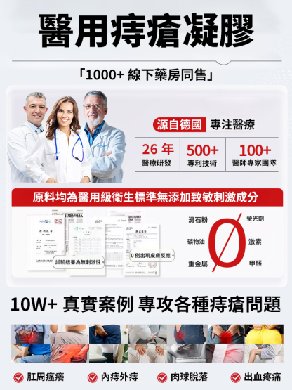 醫用痔瘡凝膠