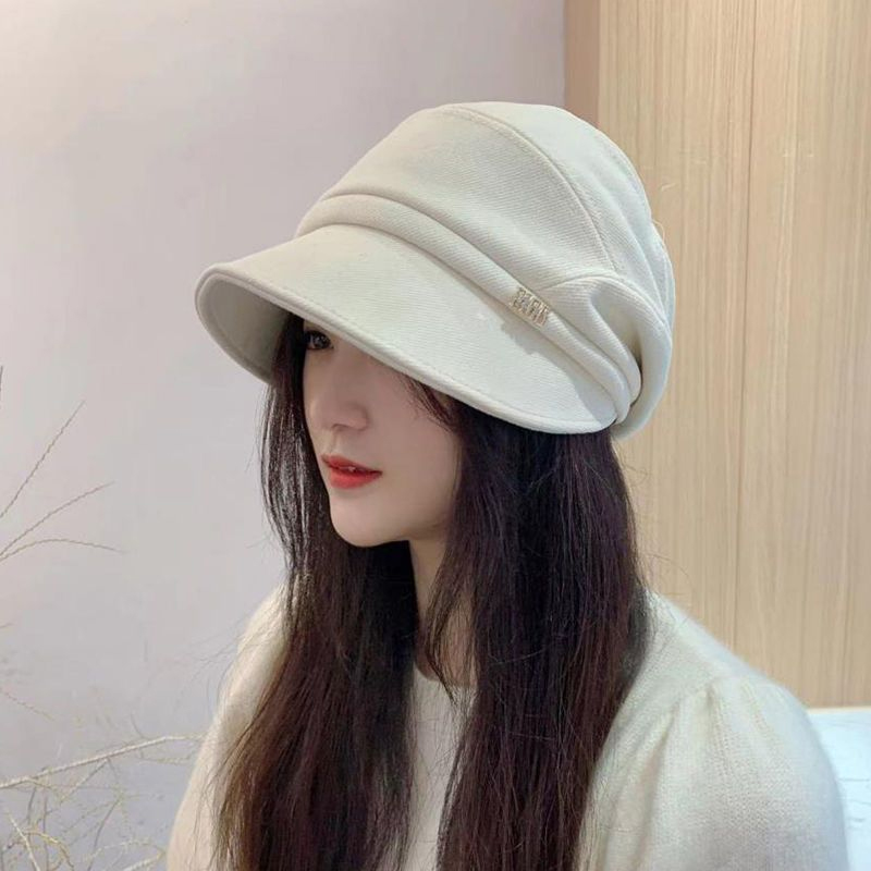 女士秋冬顯瘦漁夫帽