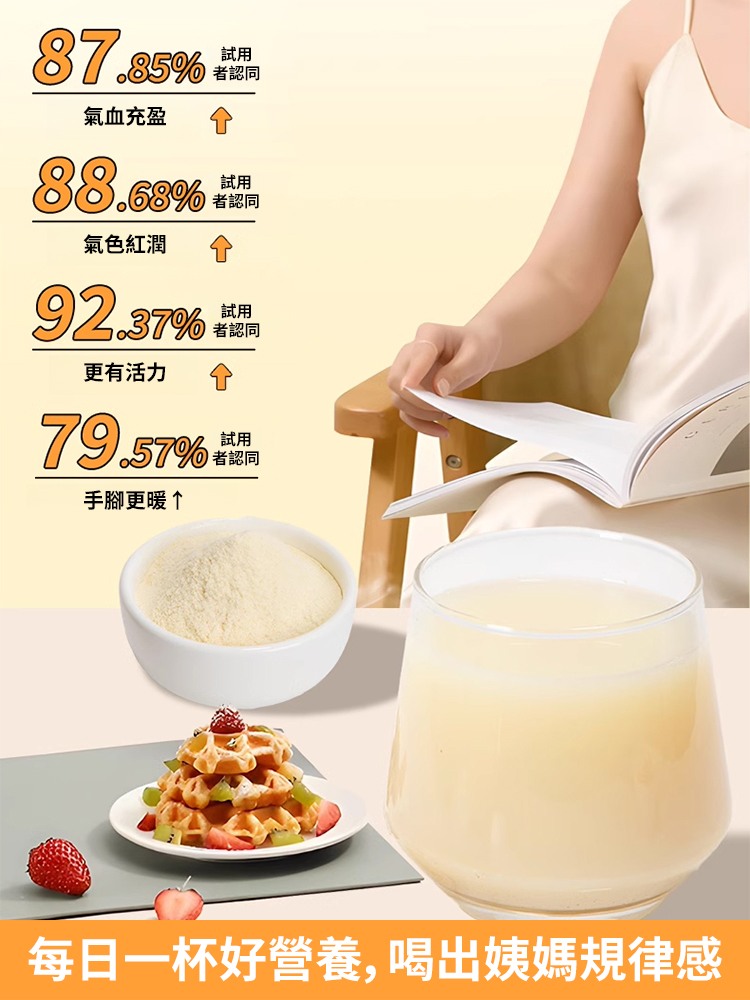 美容滋補燕窩銀耳豆漿