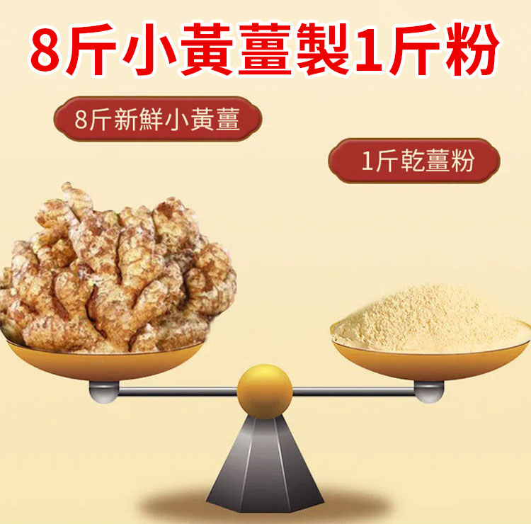 小黃薑生薑粉