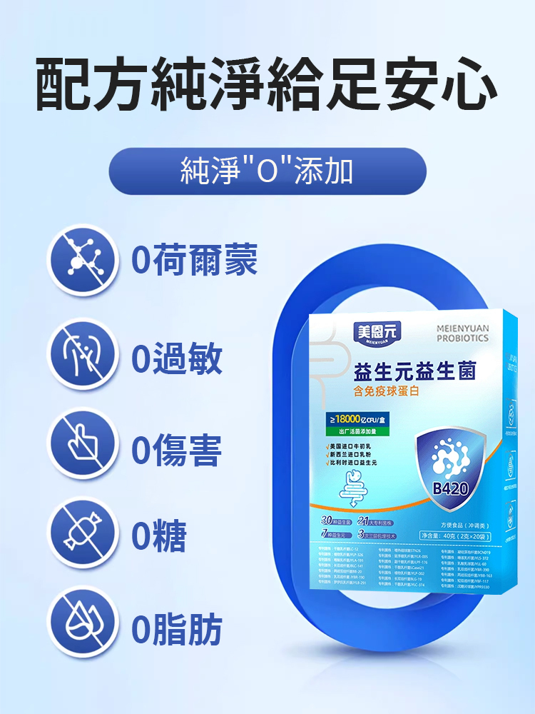 【守護腸道健康】益生菌蛋白飲