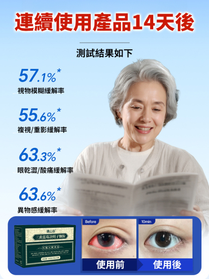 三黃藍莓決明子顆粒