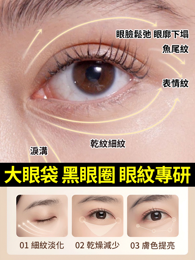 【淡眼紋助睡眠】葉黃素熱敷眼罩