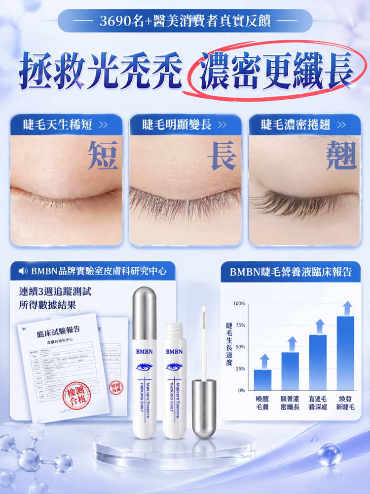 捲翹纖長睫毛營養液