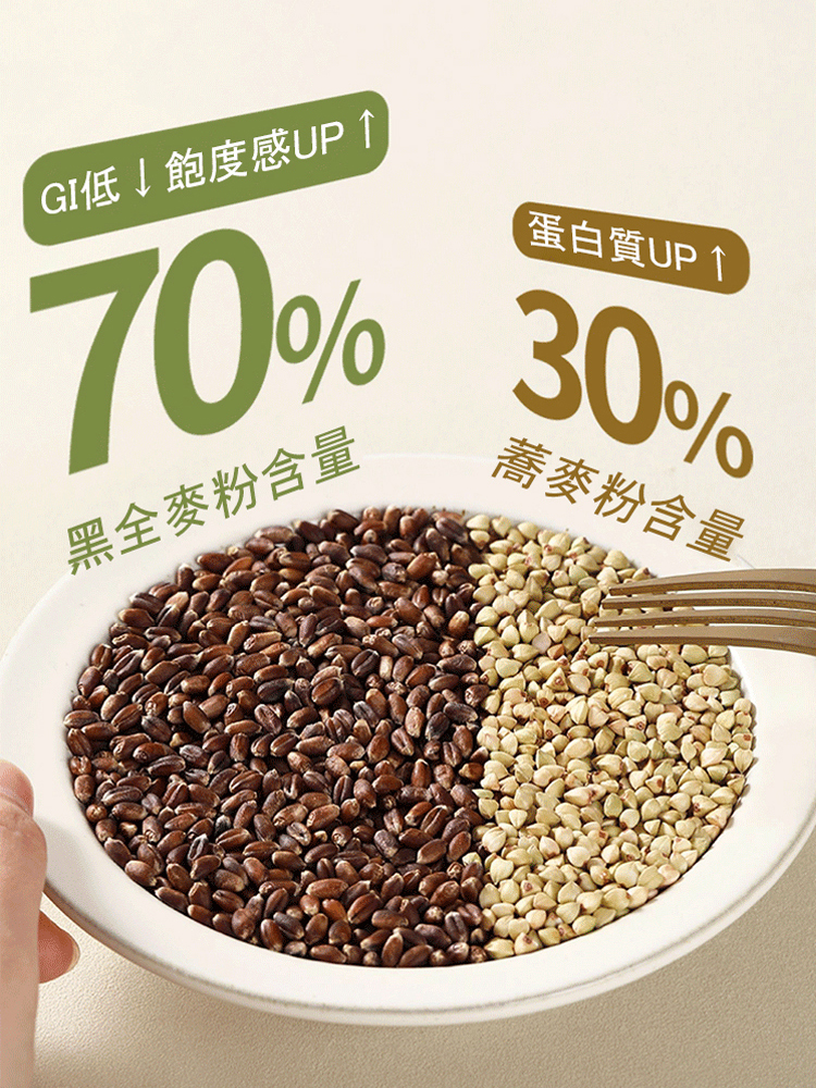 【0脂低卡】蕎麥蒟蒻麵免煮減脂