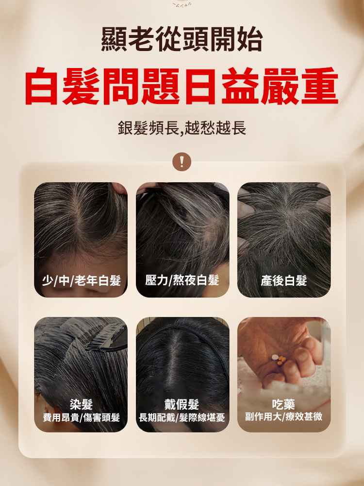 蟲草何首烏人參潤護洗髮精