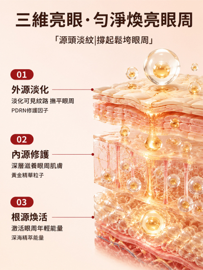 小金瓶眼部精華油