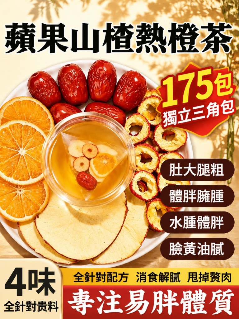 蘋果山楂熱橙茶