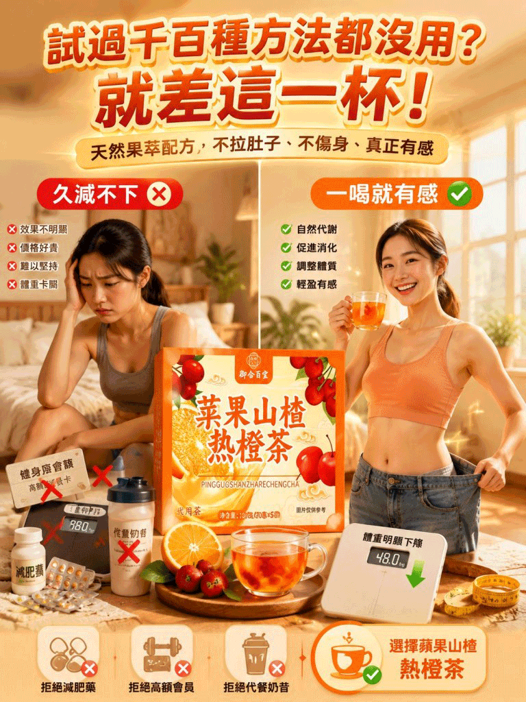 蘋果山楂熱橙茶