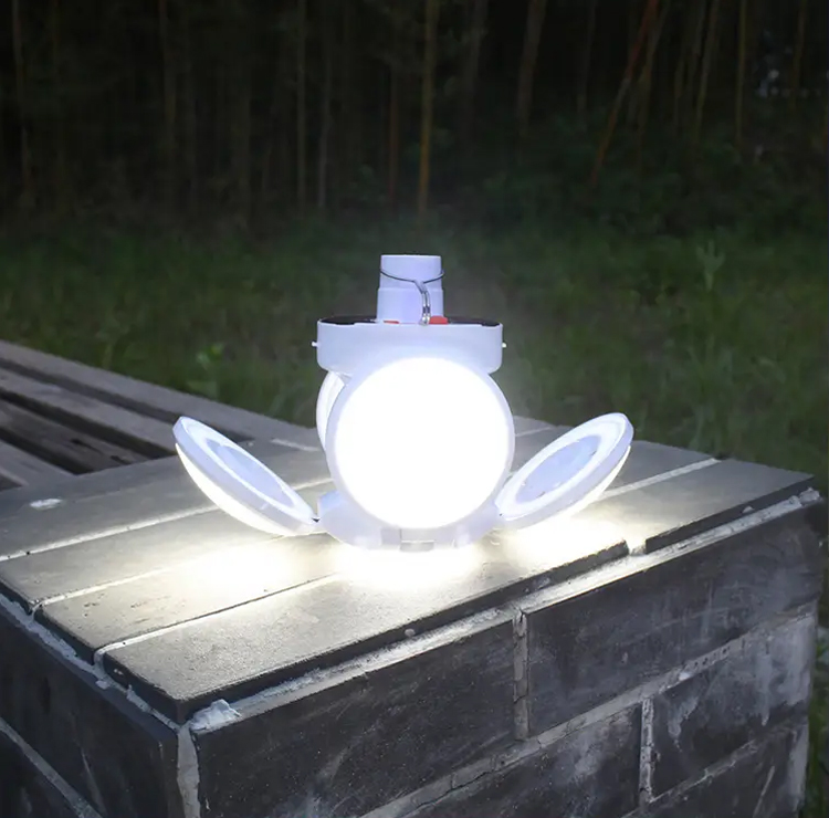 【0電費 太陽光充電】太陽能環保飛碟燈
