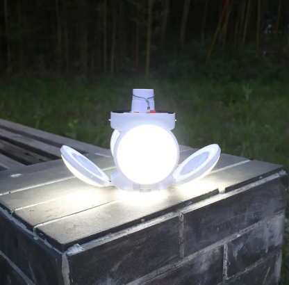 【0電費 太陽光充電】太陽能環保飛碟燈