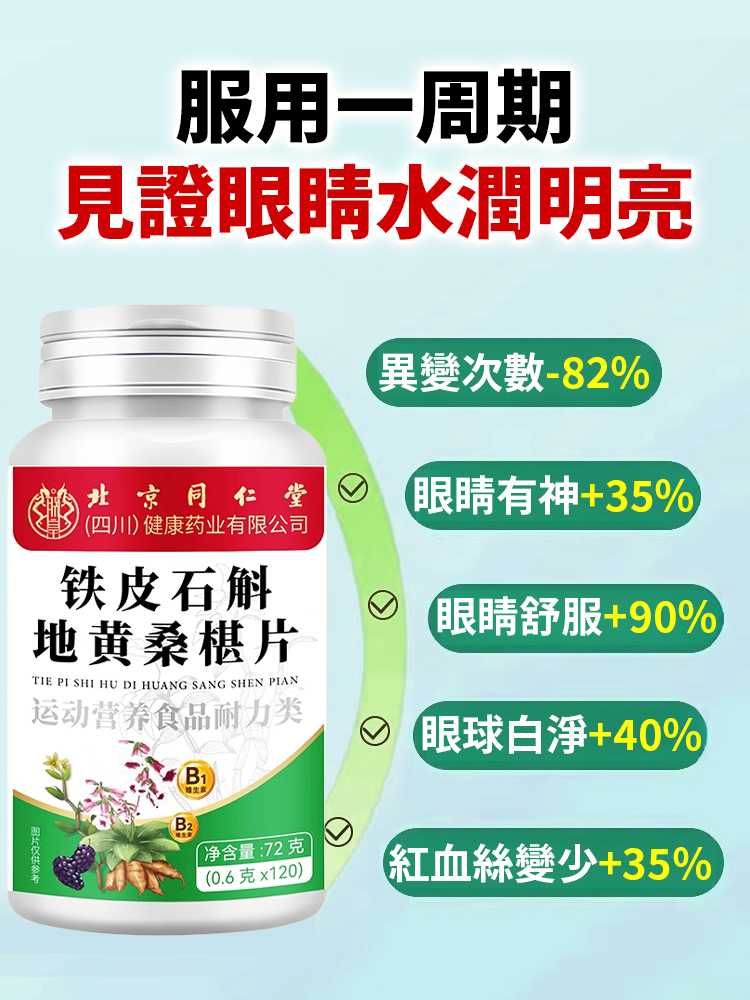 護眼明目地黃桑葚片