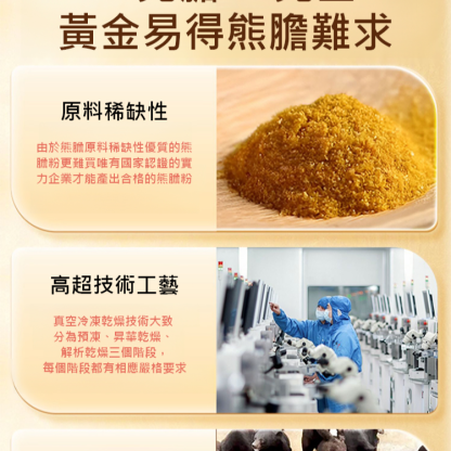 高品質熊膽粉