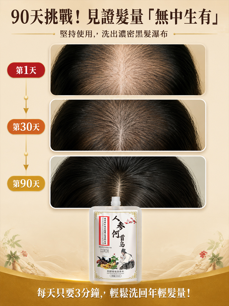 生薑防脫育髮洗髮精
