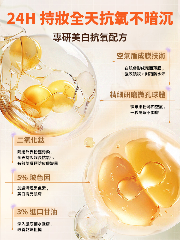 玻色因膠原素顏霜