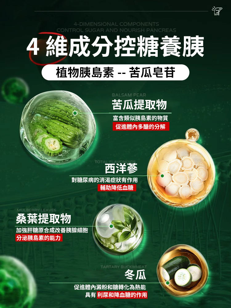 西洋參桑葉雙瓜片