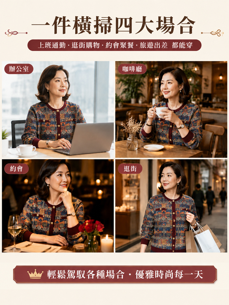 氣質減齡小香風打底衫
