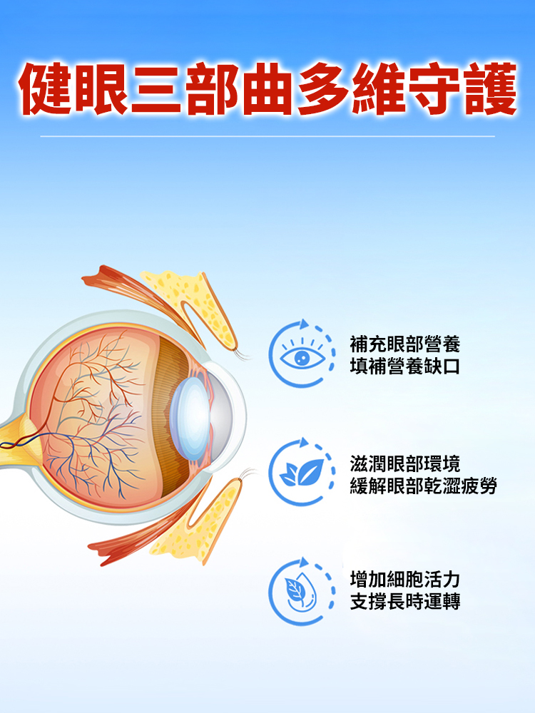 三黃藍莓決明子顆粒