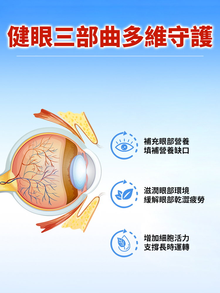 三黃藍莓決明子顆粒