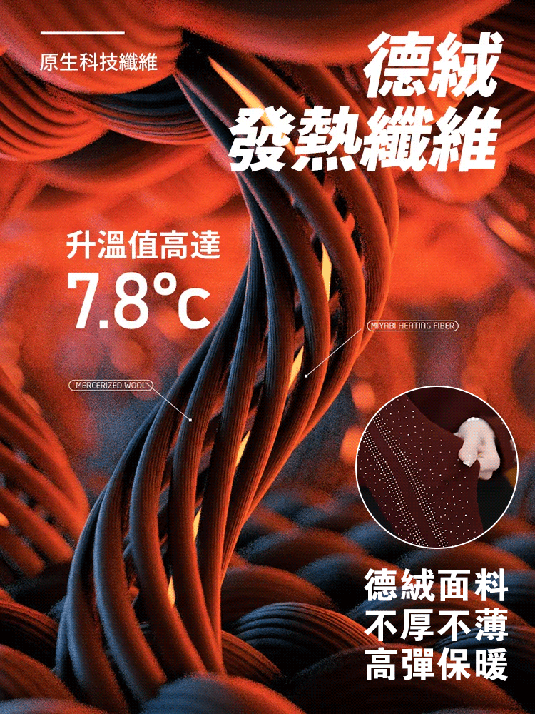 貴婦半高領燙鑽德絨內搭