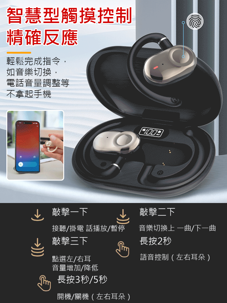 運動藍牙耳機超長續航