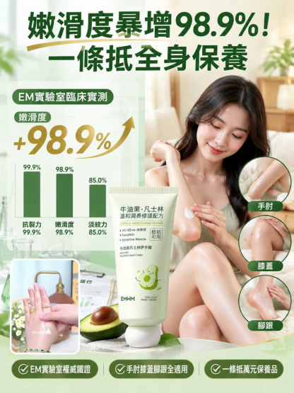 酪梨凡士林護手霜