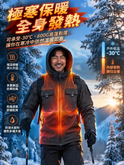 多口袋軟殼衝鋒衣